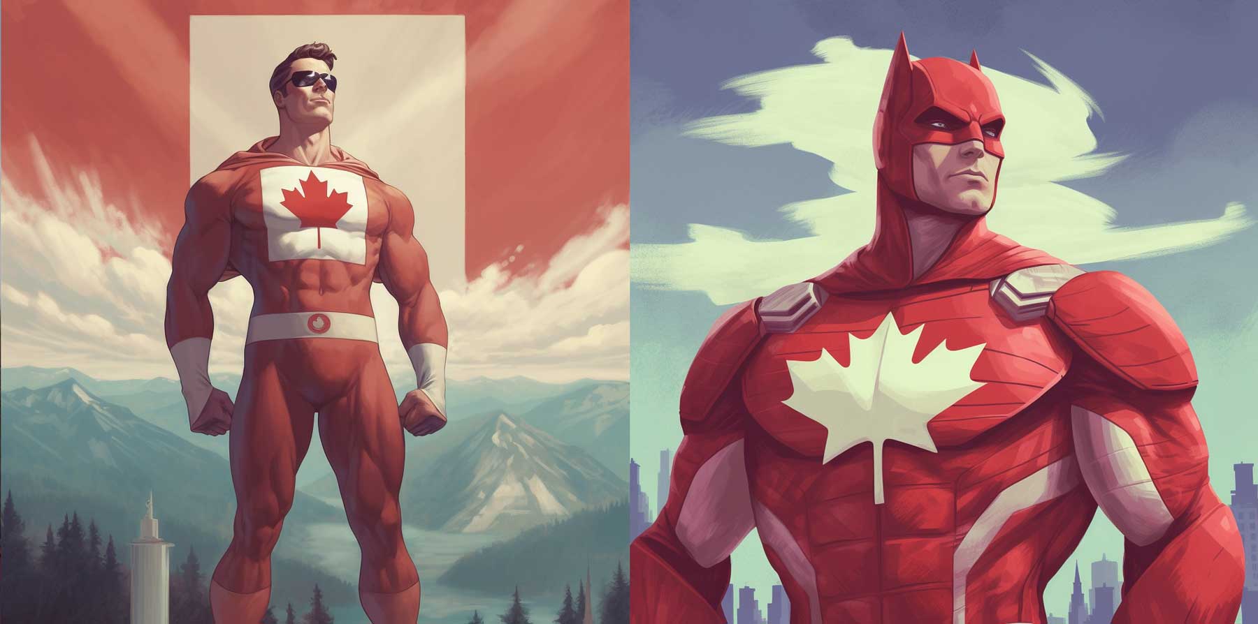 a Canadian superhero